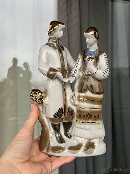 Sběratelská soška Zamilovaný pár 25.5 cm, Polonne - 3