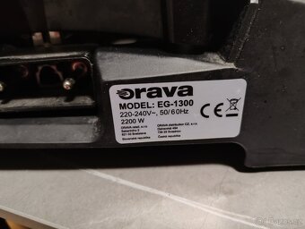 Elektrický gril Orava EG-1300 2x použitý - 3