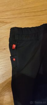 černé softshell kalhoty Reima vel. 122 - 3