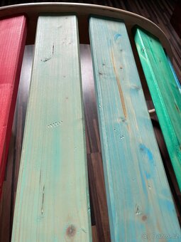 Duhová Montessori houpacka - 3