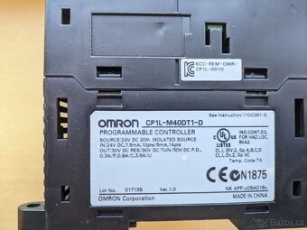 PLC Omron CP1L-M40DT1-D + Napájecí zdroj + modul CP1W-CIF01 - 3