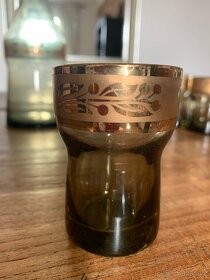 Vintage sada karafa a 5 panáky - 3