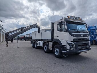 Volvo FMX 460 8x4 - valník s hydraulickou rukou - 3