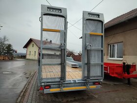 Přívěs na přepravu stavebních strojů CAC Bobcat - 3