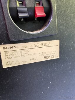 Třípásmové Sony SS-E312 - 3