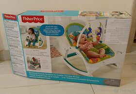 Sedátko/houpací křesílko Fisher Price Rainforest 3v1 - 3