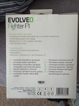 Gamepad Evolve Fighter F1 (nepoužitý) - 3