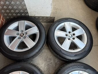 Alu 15" 5x100 škoda Propeller letní 95% Rapid Fabia3 - 3