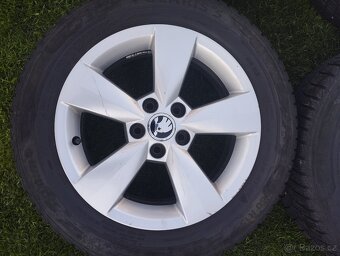 Litá kola 15 originál Škoda Rapid - 3