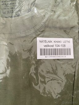 Nátělník AČR khaki - 3