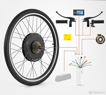 Viribus 26palcová sada Ebike48v1000W pro přestavbu - 3