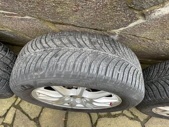 Alu kola Mercedes 5x112 r16 zimní pneu 205/60/16 - 3