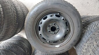 Kola zimní 14", Š FABIA I, VW, 4ks, 5x100mm, pneu 185/60/14 - 3