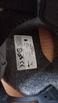 Cyklistická helma Junior - červeno bílo šedá vel.SP-KID - 3