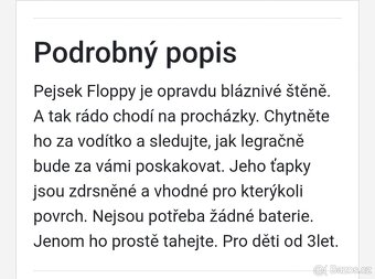 Chodící pejsek Floppy - 3