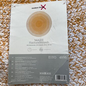 Kulatý koberec úplně nový s visačkou - 3