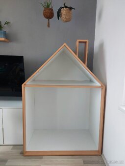 Dřevěný dětský domeček - 3