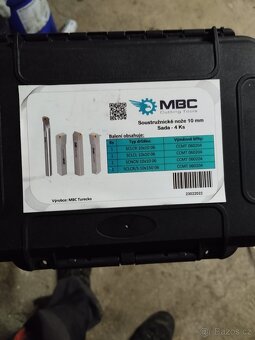 Prodám sadu nožů na soustruh - 3