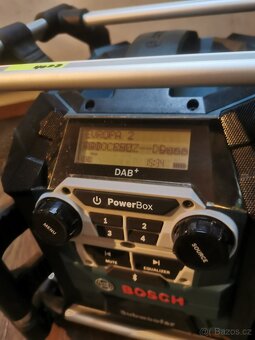 Stavední radio Bosch Aku / na kabel - 3