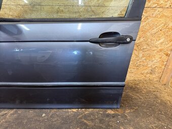 KOMPLETNÍ LEVÉ PŘEDNÍ DVEŘE BMW E46 PŘED.FACELIFT - 3