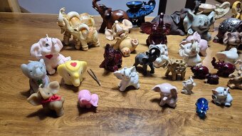 Sbírka figurek slonů - 3