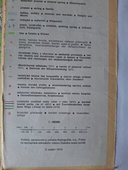 Turistická mapa „Ostravsko“, 1974 - 3
