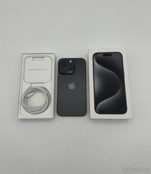 iPhone 15 Pro 256GB Black Titanium + ZÁRUKA - 3