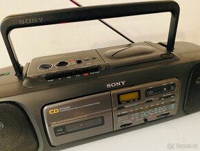 Radiomagnetofon/CD Sony CFD-55MKIIs, 90.léta - 3