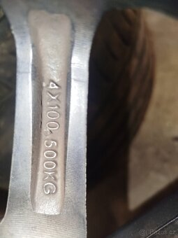 Prodám ALU kola 4x100 - 3