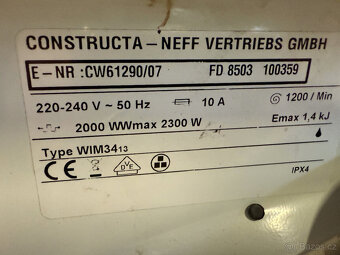 Constructa automatická pračka se zárukou - 3