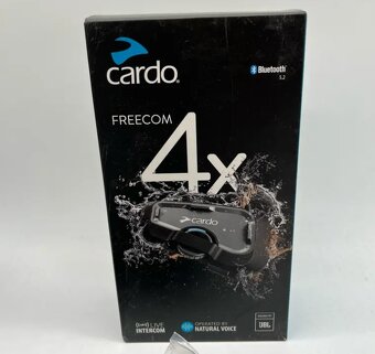 Bluetooth interkom CARDO FREECOM 4X JBL solo na motorku - 3