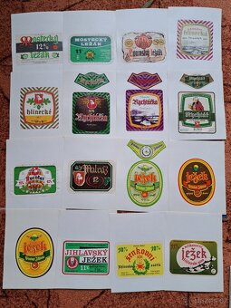 Retro pivní etikety 90. léta - 3
