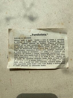 Stolní hra parašutista - 3