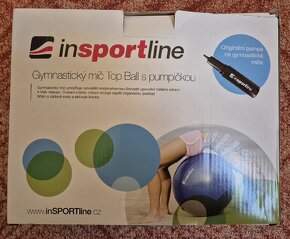Gymnastický míč Insportline Top Ball s pumpičkou - 3