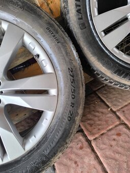 ALU kola+letní pneu Michelin 275/50R20 - 3