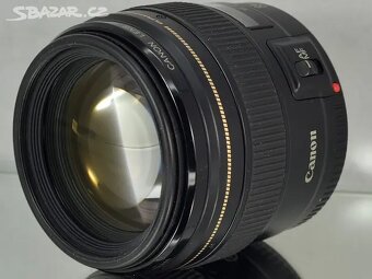 Canon EF 85mm f/1.8 USM F.F. Pevný Portrétový - 3