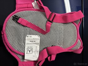 Chránič páteře páteřák Etape Junior Fit bílá/růžová - 3