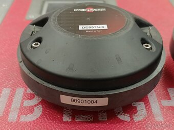 B&C Speakers DE85TN 8/ohm Driver 110W, výškové repro - 3