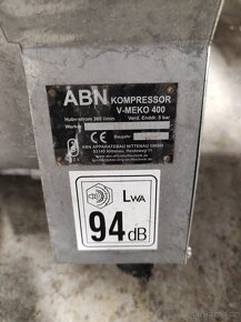 Membránový bezolejový kompresor ABN V-MEKO 400 - 3