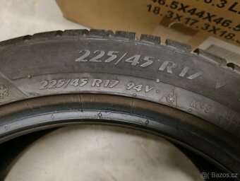 Zánovní zimní pneu Matador 225/45/17 - 3