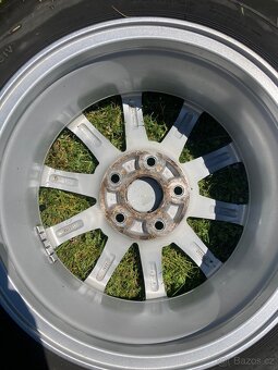 Alu kola Honda R16 5x114,3 6x16 originál, top stav - 3