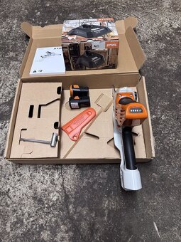 Nová AKU pila STIHL GTA 40, 2X AS 2 + nabíječka - 3
