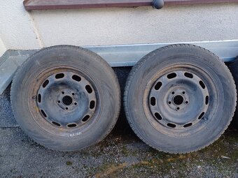Zimní kola koncern - 5x100 r15, ET 38 + gumy 195/65R15 91T - 3