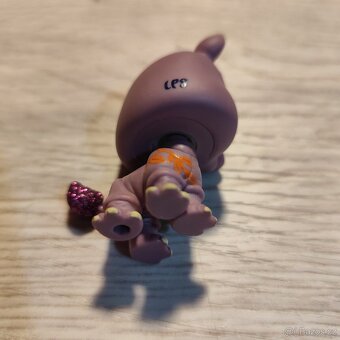 LPS littlest petshop nosorožec z třpytky - 3