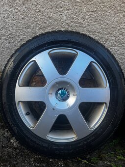 Alu kola na Škoda Octavia R16 + zimní pneu - 3