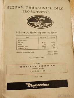 Jawa-ČZ 125/355 a 175/356-katalog náhr. dílů - 3