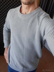 Šedý svetr Tommy Hilfiger vel. S - 3