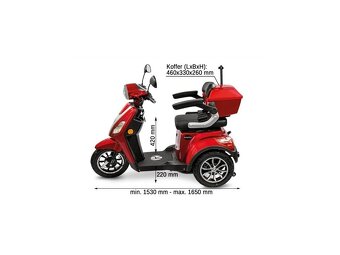 elektrický skútr SELVO 31000 s minimálním nájezdem - 3