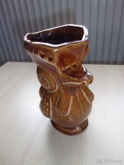 STARÝ KERAMICKÝ DŽBÁN - KOHOUT - DITMAR URBACH? MB ZNOJMO? - 3
