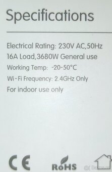 Chytrá zásuvka Wi-Fi - 3